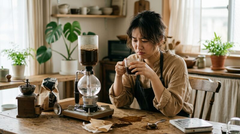 サイフォンコーヒー まずい 入れ方