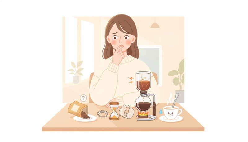 「まさか…」僕がサイフォンコーヒーを「まずい」と感じた3つの盲点