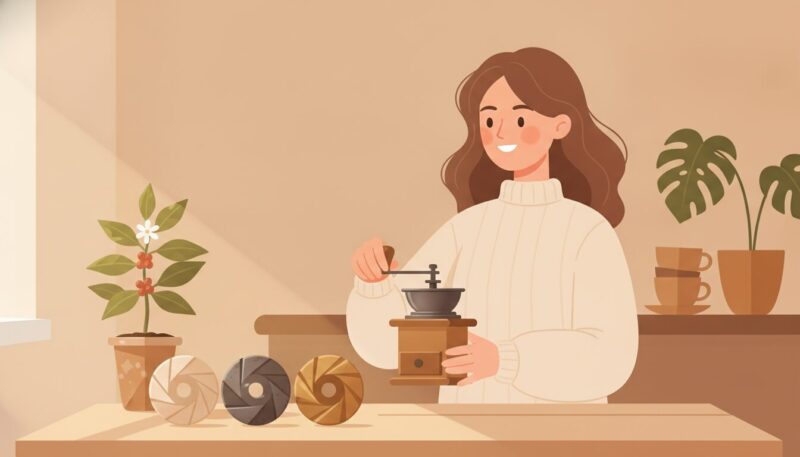 寿命を大きく左右する!コーヒーミルの「刃」の種類と特徴