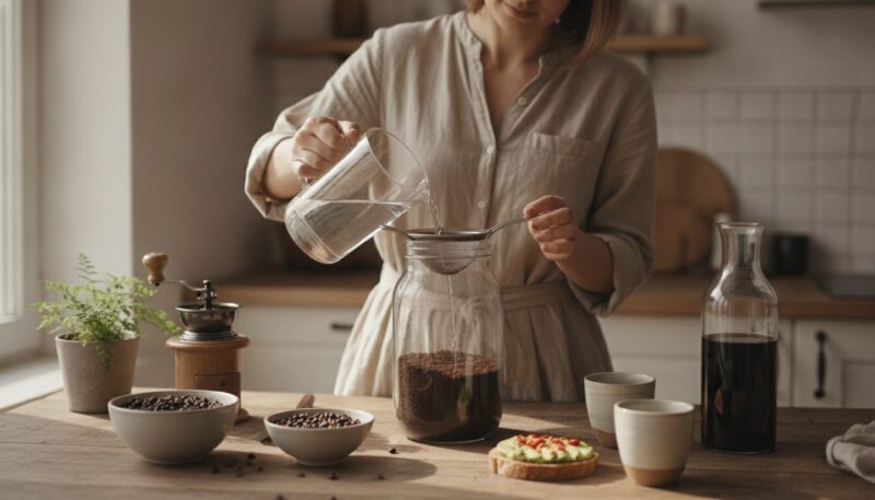 普通のコーヒー粉で、美味しい水出しコーヒーを作るコツ