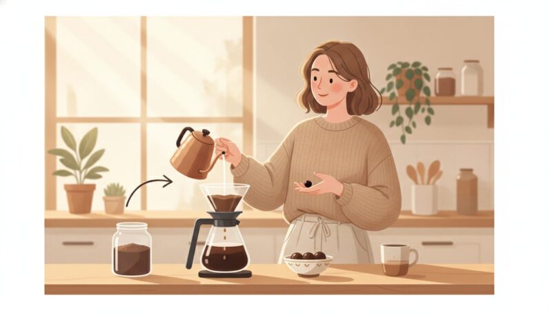 いつものコーヒー粉でもっと美味しく！３つの裏ワザ